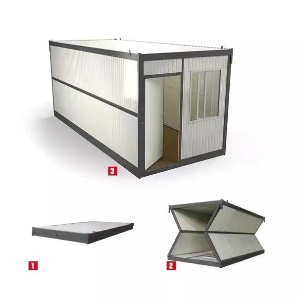 Contemporary Office Folding Flat Pack Container House Design for Prefabricated