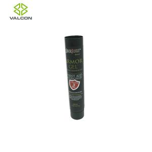 China 5 OZ Customized Gel Cosmetic Tube Containers Matte Varnish PE Material factory