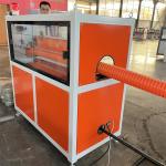 Single Wall Corrugated Cable Duct Production Line With 75mm Single Screw