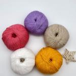 1/16NM*4 Blending Skin Friendly High Proportion Rabbit Hair Yarn For Knitting