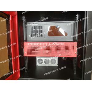 Professional Metal Etching Machine , Fiber Laser Marker With Fully Enclosed