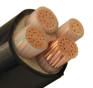 China 3x 150mms XLPE Insulated Cable Medium Lower Voltage Low Smoke Zero Halogen Jacketed Cable factory