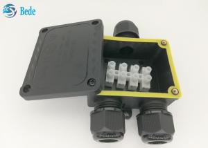 China Y Tee Type Outdoor Wire IP68 Waterproof Junction Box With Terminal Blocks factory