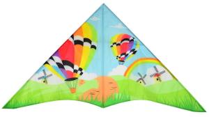 China Autumn Sky Delta Kites Polyester Material 120~180cm Wing Span For Kids / Adult factory