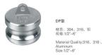 stainless steel male end threaded camlock couplings DP TYPE