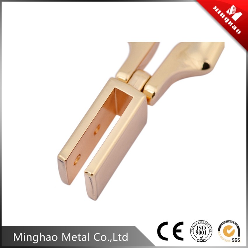 High quality Light Gold 63.21*8.47mm metal parts for bag accessries