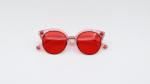 Colorful acetate Sunglasses Round fashion Ladies outdoor Eyewear Daily Driving