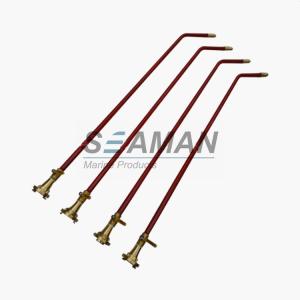China L Type Water Spray Jet Storz Fire Hose Nozzles / Ansi / John Morris / Machino factory