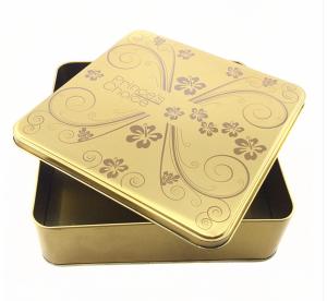 China Metal Tin Box Tin Metal Lunch Box Handle Metal Soap Tin Box Square Tin Box factory