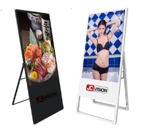 China 43inch Indoor Digital Signage Displays Multi Language Floor Standing Digital Signage factory
