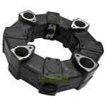 50A Construction Machine Excavator Spare Parts Black Coupling