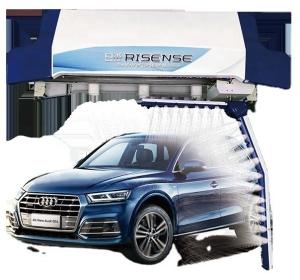 China Automatic End Touchless Car Wash Equipment 360 Degree Swing Bright Wax Spray System factory