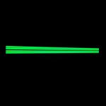 Anti Slide Photoluminescent Handrail Strips Glow In The Dark Yellow Stair Nosing