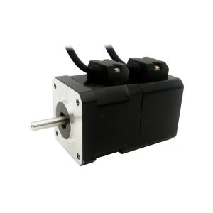 China 2phase NEMA17 Stepper Motor with permanent magnet brake motor torque 0.2N.m(29oz-in) 1.5A 4-lead factory