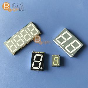 China Home Appliance Ultra Bright White SMD 7 Segment LED Display 0.39 Digit Height Epistar Chip factory