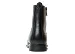 Wedding Genuine Leather Mens Ankle Boots Black Leather High Top Boots