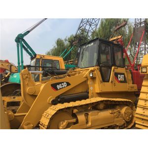 Hot Sale Used Caterpillar 963D Crawler Loader 20T weight C6.6 engine with good condition and best price