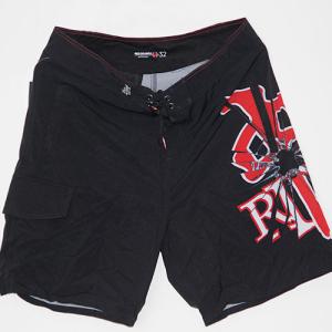 China Black Patterned Cool Mens Boardshorts Not Easily Deformed Breathable Nontoxic factory