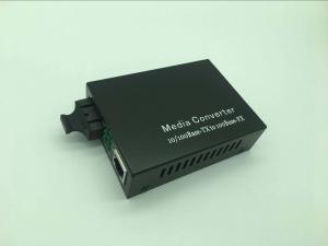 China Dustproof 10/100 SM Network Media Converter For Community Networks factory