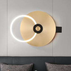 China Post-modern acrylic light luxury living room wall lamp nordic decorative wall dining room bedroom bedside wall light factory