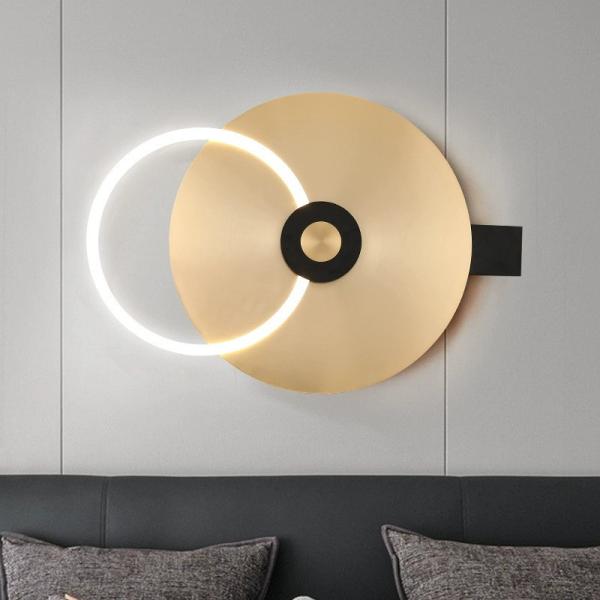 Post-modern acrylic light luxury living room wall lamp nordic decorative wall