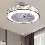 Modern Chinese-Style LED Ceiling Fan Lamp Cross-Border Exclusive for Living &