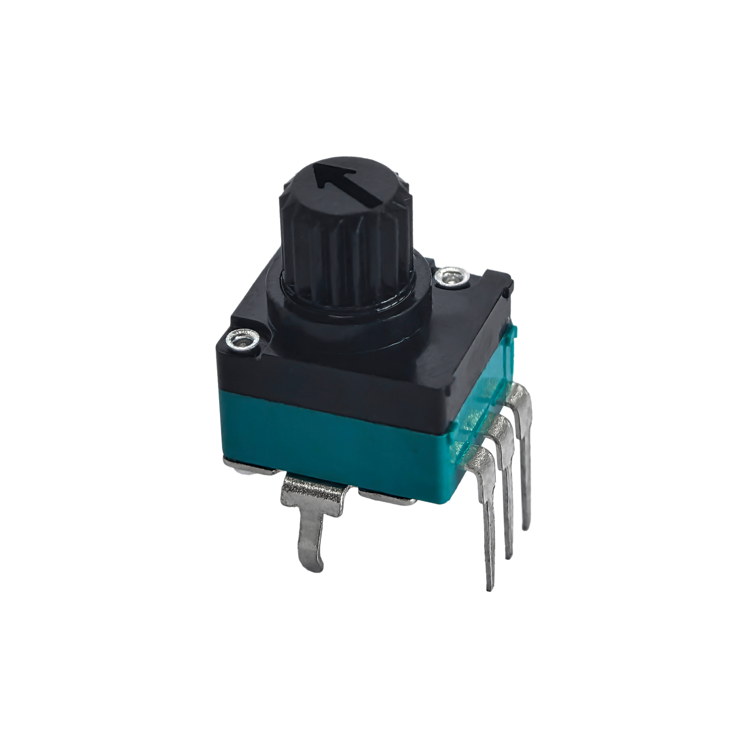 RV97P6N0 Knurled Shaft Rotary Electrical Potentiometer For Precise Control