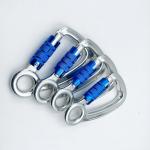 Heavy Industry Aluminum Carabiner 30KN Auto Mountain Climbing Swivel Clip Snap