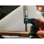 Low Fin Tube ASME SB111 C70600 Copper Nickel Alloy Base Tube