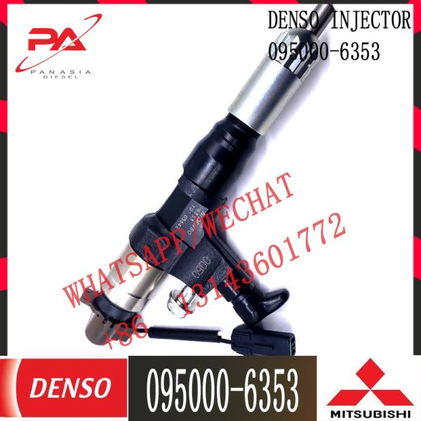 DENSO Common Rail Fuel Injector 095000-6353 095000-6351 095000-6352 For HINO J05E Engine