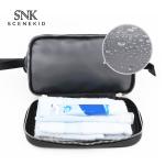 Travel Portable PU Leather Makeup Cosmetic Bag with Double Zipper