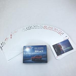 China Silver Foil Stamping CMYK 320gsm White Core Poker Playing Cards factory