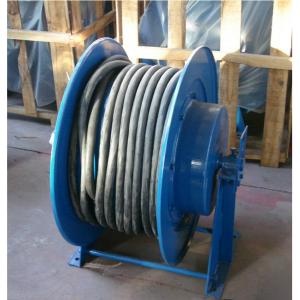 China Large Motorized Cable Reel , Retractable Extension Lead Reel Axial Single Row factory
