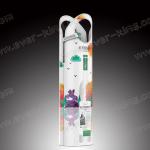 Recyclable 7mm Thickness Leather Travel Wine Packing Bags