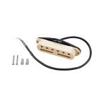 Hot Rails Guitar Pickup Cream Noiseless Double Coil For Cigar Box Guitar
