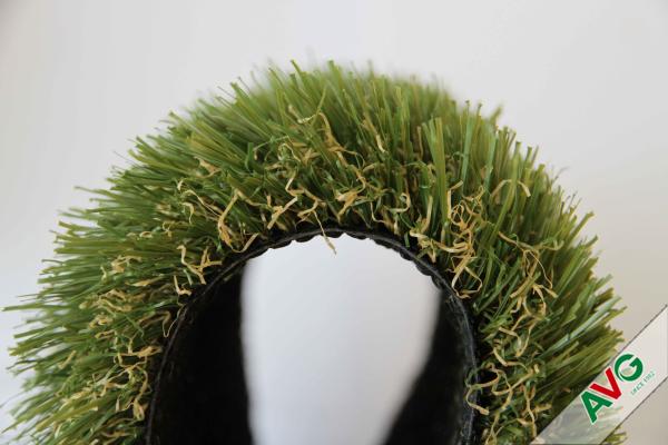 Waterproof 11000 Dtex Fleece Backing Indoor Outdoor Carpet Grass Turf Green