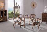 Modern Wooden Style Ash Wood Round Dining Table