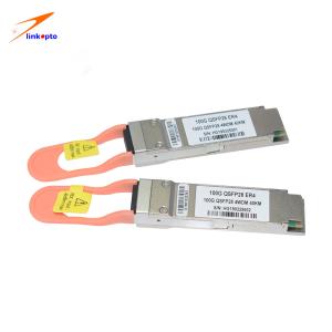 China Fibre Optic OTU4 Line Interface 4WDM 100G QSFP28 Transceiver 4 X 28Gb/S factory