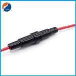 R3-32 5x20mm Inline Fuse Holder 10A 250VDC Bakelite Wire Screw Type