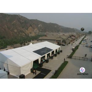 China Huge Exhibitions Tent With Strong ABS Walls, Curved Tent Waterproof on sale