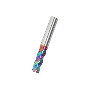 China Specification Of Copper Electrode 4 Flute Carbide Corner Radius End Mills factory