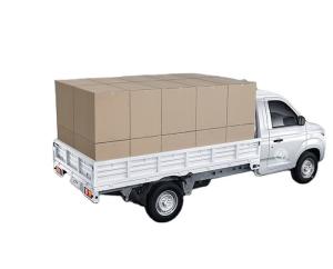 China DFAC 1.5T 4X2 Flat Container Van Electric Cargo Truck with 2000x1440x370mm Cargo Size factory
