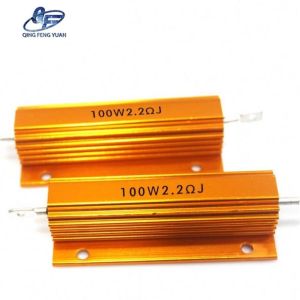 Metal film precision resistor 100W 2.2R Gold Aluminum Resistor