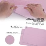 Environmentally Friendly 2mm Travel Size Yoga Mat , Folding Printed Yoga Mat