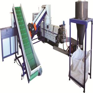 China PP / PE Plastic Pelletizing Recycling Machine 200kg/Hr Recycling Extruder Machine factory