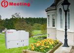 Meeting commercial high COP air source heating cooling hot water multifunction
