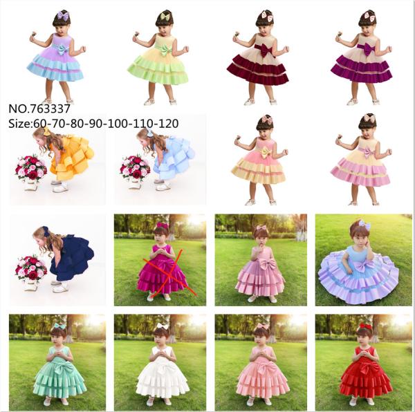 girl's princess dress evening dress wear party dress ready goods ready to ship