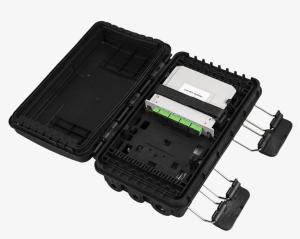 China 1x8 Spliter Fiber Optic Distribution Box IP65 Protection Level ABS factory