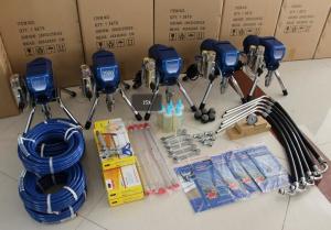 China Portable Spray Painting Equipment With Brush Motor , Pneumatic Paint Sprayer For House factory