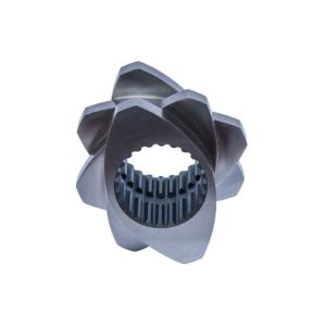 China Wear Resistancec TDK Screw Elements Parallel PE Pipe Extruder Pelletizer Extruder Parts factory